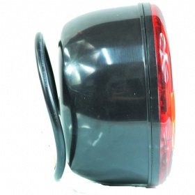 LED Round Hamburger Rear Trailer Lamp